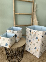 Σετ καλάθια καλλυντικών Baby Dino Blue - Image 3