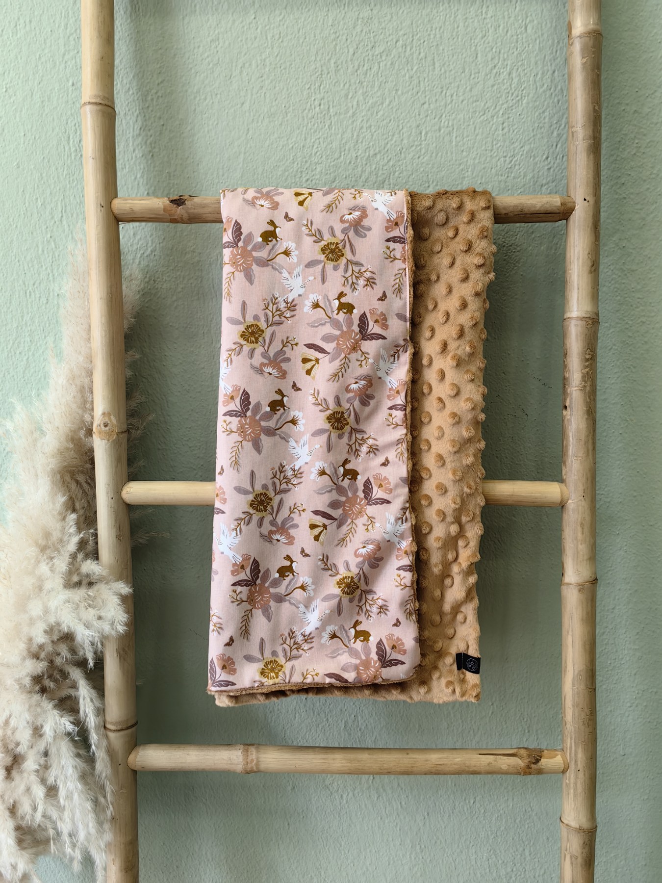 ΚΟΥΒΕΡΤΑ VINTAGE 2 - Αντιγραφή Κουβερτούλα Minky/Πικέ Vintage - Image 1