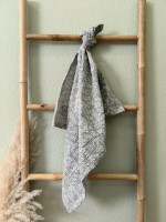 Βαμβακερή Μουσελίνα Green Leaves - Image 2