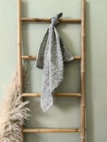 Βαμβακερή Μουσελίνα Green Leaves - Image 3