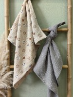 Σετ Βαμβακερές Μουσελίνες 2 τεμαχίων Animals - Image 3