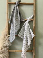 Σετ Βαμβακερές Μουσελίνες 2 τεμαχίων Green Leaves - Image 3