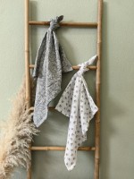 Σετ Βαμβακερές Μουσελίνες 2 τεμαχίων Green Leaves